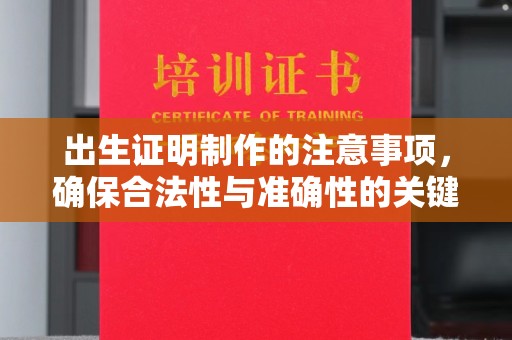 西夏出生证明制作的注意事项，确保合法性与准确性的关键步骤